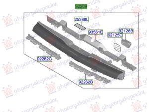 DAYTIME RUNNING LIGHT CENTER LED (O)