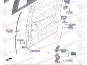 ROLLER GUIDE FOR SLIDING DOOR LOWER (O)