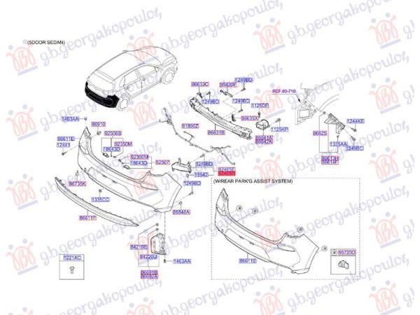 REAR FOG LAMP (O)