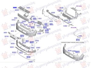 FRONT PANEL UPPER PLASTIC (O)