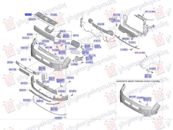 FRONT PANEL UPPER PLASTIC (O)