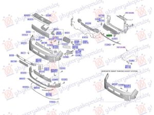 FRONT BUMPER REINFORCEMENT (O)
