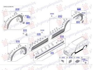 REAR FENDER FLARE (O)