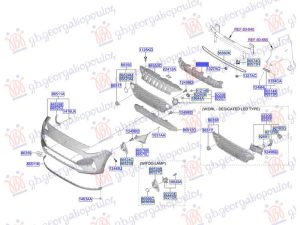 FRONT BUMPER ABSORBER (O)