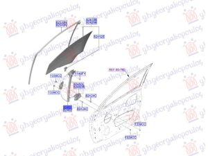 FRONT WINDOW REGULATOR ELECTRICAL (O)