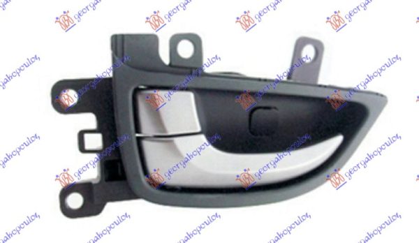 DOOR HANDLE REAR INNER GREY/BLACK