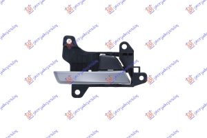 DOOR HANDLE FRONT/REAR INNER SILVER/BLACK