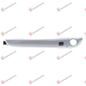 DOOR HANDLE OUTER FRONT PRIMED  (W/ KEY HOLE)