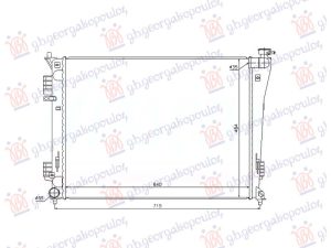 RADIATOR 1.6-2.0 PETROL (638x485x14) (NRF)