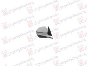 DOOR MIRROR ELECTRICAL FOLDABLE PRIMED WITH CHROME MOULDING (W/SIDE LAMP & BLIS) (10Pin) (CONVEX GLASS)