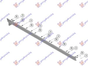 DOOR SILL PLASTIC (ROCKER PANEL) (O)