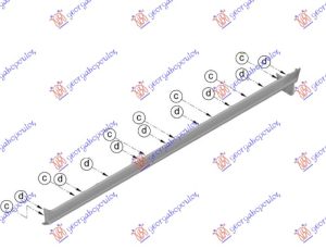 DOOR SILL PLASTIC (ROCKER PANEL) (O)