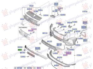 TOW HOOK COVER FRONT (O)