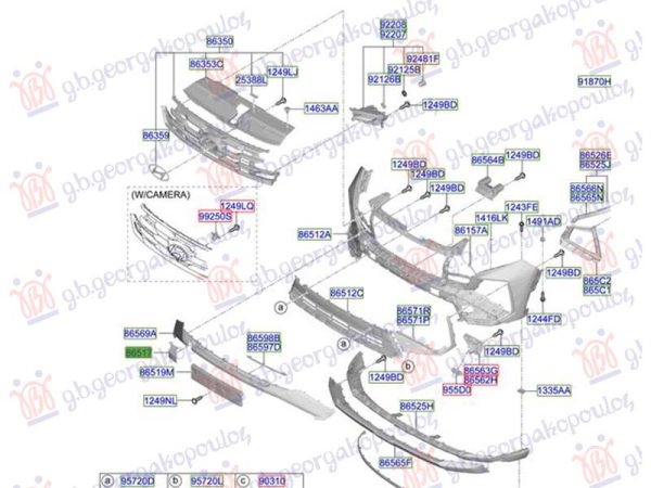 TOW HOOK COVER FRONT (O)