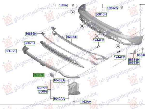 TOW HOOK COVER REAR (O)