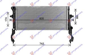 HLADNJAK MOTORA 1.0/1.6 T-GDI BENZIN (MANUELNI/AUTOMATSKI) (650x300)