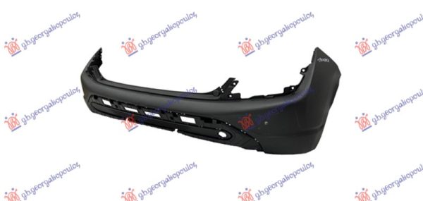 REAR BUMPER BLACK (W/2 PDC) (O)