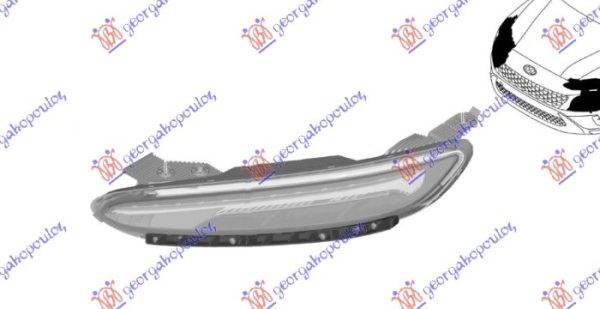 DAYTIME RUNNING LIGHT LED W/SIGNAL