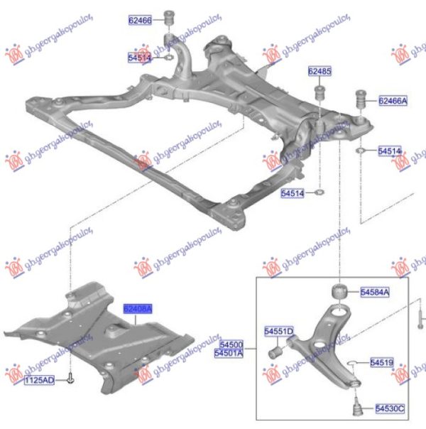 UNDER ENGINE COVER PLASTIC (O)