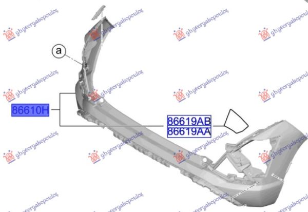 REAR BUMPER (O)