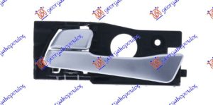 DOOR HANDLE REAR INNER SILVER
