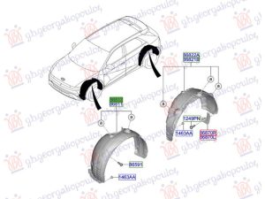 FRONT INNER PLASTIC FENDER 2024- (O)