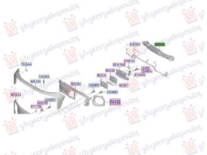 FRONT BUMPER ABSORBER (O)