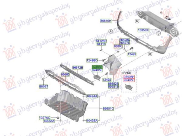 REAR FOG LAMP (O)