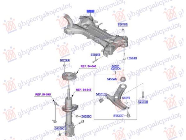 ENGINE MOUNT (O)