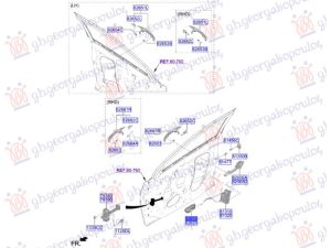 DOOR HANDLE FRONT/REAR INNER (O)