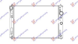 HLADNJAK MOTORA 2.0 T BENZIN (MAN/AUTO) (615x440x32) (615x440)