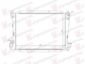 RADIATOR 2.5-3.0-4.0-4.2 PETROL MANUAL/AUTO (610x452)