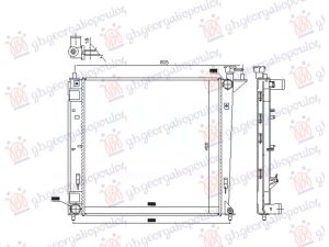RADIATOR 1.7 CRDi DIESEL MANUAL (480x480x16) (NRF)