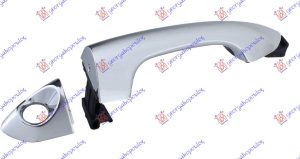 DOOR HANDLE FRONT OUTER CHROME