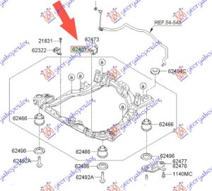 ENGINE MOUNT (O)