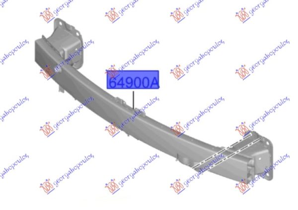 FRONT BUMBER REINFORCEMENT (O)