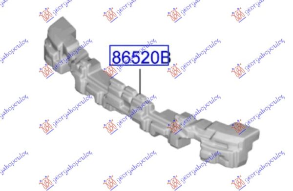 FRONT BUMPER ABSORBER (O)