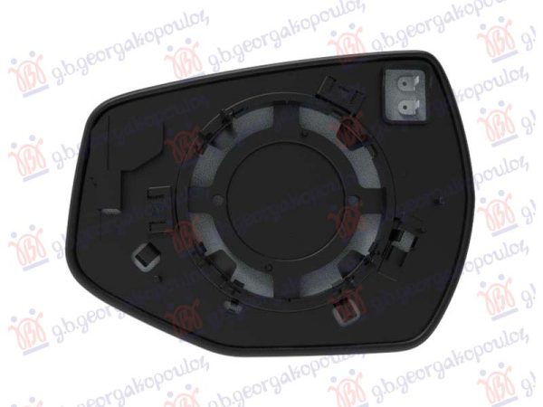DOOR MIRROR GLASS HEATED (O)