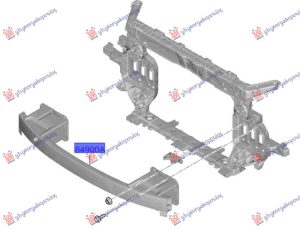 FRONT BUMPER REINFORCEMENT (O)