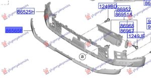 FRONT BUMPER SPOILER (O)