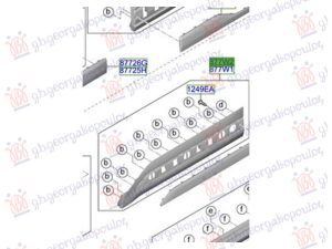 FRONT DOOR MOULDING (O)