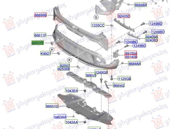 TOW HOOK COVER REAR (O)