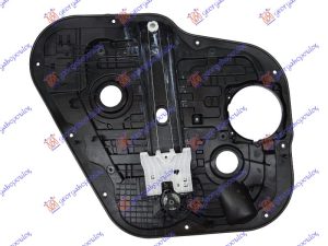 REAR WINDOW REGULATOR ELECTRICAL (W/O MOTOR) (W/PANEL) (A QUALITY)