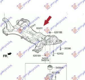 ENGINE MOUNT (O)