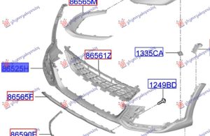 FRONT BUMPER LOWER (GT-LINE) (O)