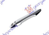 DOOR HANDLE FRONT OUTER CHROME