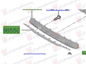 GRILLE OUTER (O)