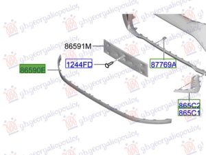 FRONT BUMPER SPOILER (O)