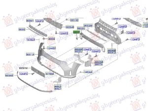 TOW HOOK COVER FRONT