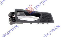 DOOR HANDLE REAR INNER CHROME /BLACK